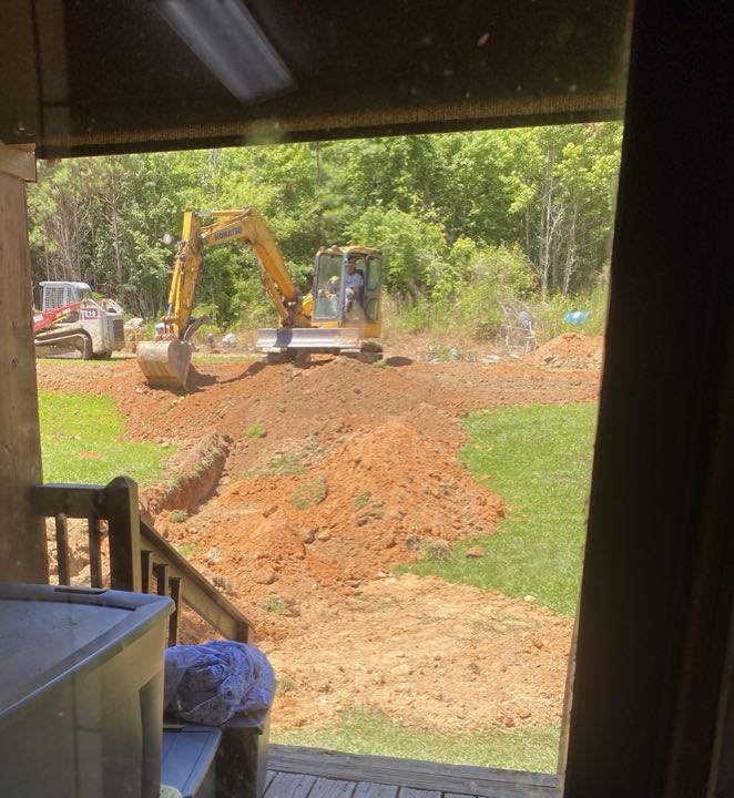 Mike Hogg Septic Tank Inc excavation work photo
